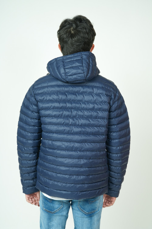 Advid Navy Packable Jacket Navy Blue