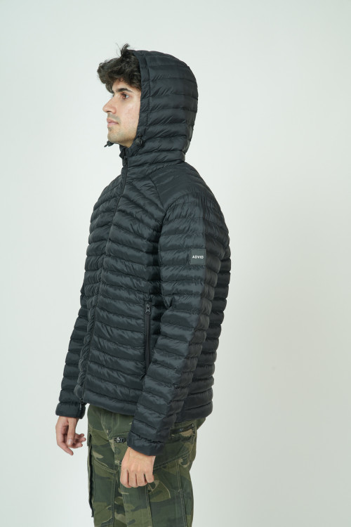 Advid Black Packable Jacket Black